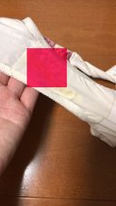 【Transcendent Beautiful OL】 [Aoi (8)] Freshly taken off raw panties ● Nee * White and light pink floral pattern! Feminine and ideal underwear pantymi, Mancus Goood!