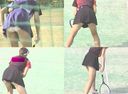 Nostalgic tennis late 90s outdoor matches