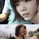 無【激レア】首都圏おっとり系女子♥車内フェラ→顔射散歩【個人撮影】かわいいアノ子とドキドキデート