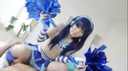 Naughty appearance of a cosplay beautiful girl