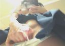 Shaved beautiful breasts girl's kupa-masturbation man meat kneading mawa serious finger masturbation♡ ♡