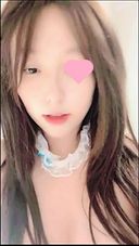 Selfie of a beautiful Chinese baby face girl with big breasts that does not suit her face