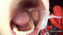 Amateur OL Sayaka lens licking tongue & beautiful oral aperture appreciation without cavities