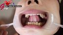 Female college student Sora's beautiful teeth aperture close-up & super short tongue appreciation that is too cute