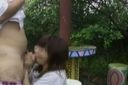 【Special Deals】 NTR！ Lewd wife's outdoor affair! Please put semen on your face!