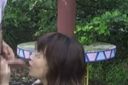 【Special Deals】 NTR！ Lewd wife's outdoor affair! Please put semen on your face!