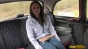 Fake Taxi - Horny Brunette Cheats On Fiancé One Last Time On Valentine's Day