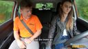 Fake Driving School - Teen Brunette Pussy Stretched