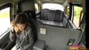 Female Fake Taxi - Black cock stretches drivers holes