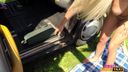 Female Fake Taxi - Pussy picnic in the sunshine