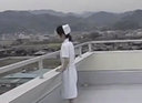 [個人拍攝]住院時對馬鞍上癮的護士屋頂呼叫射精孔肉小便池治療工作時