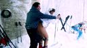 [滑雪場專案1st]如果你在雪山拍攝的地方發生性關係，那就無能為力了！ ？？ 這是滑雪場系列的首次出現！ ！！