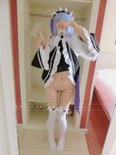 Selfie Costume Beautiful Girl Re: Life in Another World Starting from Zero Rem