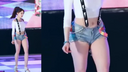 한국 K-pop 아이돌 미녀들의 옷을 확대! 엉덩이의 왈레메, 만스지를 안다!