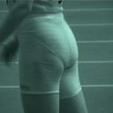 赤〇線カメラの女子陸〇選手！ユニホームを透視します★下着が丸見えになります。