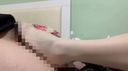 massage with lotion footjob