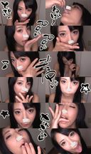 ★ [Chopachupa swallowing (2)] Continuous awesome of a beautiful girl ☆ Scooping sperm with a finger on the face fired in the mouth & on the tongue and finger licking, lathering rich sperm bubbling "semen gargle" A must-see for swallowing ♪ lovers