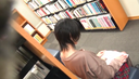 【Breast chiller】Library girl's cute ♡ Secretly smartphone shooting of 〇 student's cute nipples with a young and cute face (^^ ♪