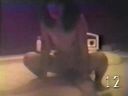 Complete face / amateur back video ☆ Double hole simultaneous Mrs. Okayama's semen squeeze ♥ nostalgic video / "Mozamu" excavation video