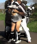 【Caution】Golf sex entertainment video leaked by a female bank employee of a famous bank! !! In contrast to her usual serious girlfriend, it is a long version of WW very popular video w [Personal shooting]