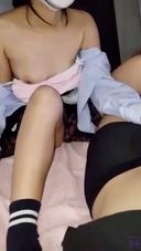 [Uncensored] Solo shooting with smartphone [Female ○ student on her way home from school exposes loli big while squeezing her boyfriend's, secretly filming her who was shogunated after the act, de M daughter wandering, etc.] 05:30