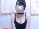 Electric masturbation naughty live distribution of a girl who looks good in glasses! !!