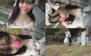 [exposure] 1 night 2 days exposure trip with Cosota beautiful girl JD / swallowing in the car / Loli clothes outdoor / Outdoor raw saddle vaginal shot for uniform girl [Individual shooting] ☆ Review benefits available ☆
