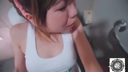 (Uncensored) in the toilet with a cute China lady with a beautiful ass ... Creampie