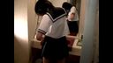 (None) (Individual) Devoted, production, masturbation by a imo-like girl wearing a classic sailor suit @ 42 minutes [2 videos are being presented! ] 】