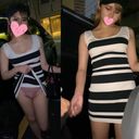 [4K] Naughty negotiation / Give money to a 164cm style outstanding model gal and touch / bukkake