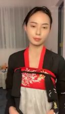 【라이브 채팅】중국 미녀의 격렬한 자위 전달 영상!