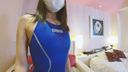 [4K]☆競技泳裝視頻☆ 塞里卡醬 （20 歲） 藍色競技泳裝