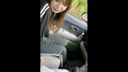 [Personal shooting] The in the car of the gal's little girl is too erotic!!