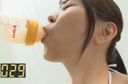 【Baby bottle fast drinking game】Peach fragrance