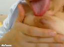 Electric masturbation naughty live distribution of a girl with a face that is too cute! !! Lick your yourself... beautiful breasts! !!