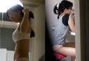 【NO MOZA】Do you like beautiful older sisters with hidden big? Everyday life in realistic underwear