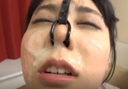 [For forcibly nose hook mania] Yuria Tsukino Bless to shoot the face at the poor pig in Busaic ... Semen
