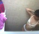 [None] First masturbation 97 Big breasts table tennis girl Masturbation first experience while changing clothes