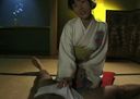 【Uncensored】Kimono mature woman masturbation and