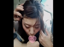 【Amateur】Amateur girl and petit support 8 in the car in the middle of the day