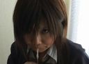 【CFNM】Humiliating semen exploitation while being ridiculed by J-K Chiharu-chan in uniform!