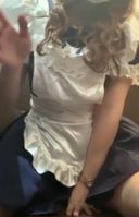 【Selfie】A girl with outstanding style who masturbates in the form of a maid [Cosplay]
