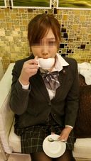 [Individual shooting] Prefectural ordinary course (3) Hit a girl who likes tea from a without a and hit her