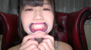 [Mouth / Teeth] Extremely recommended actress Suzaki Miwa Chan's extremely rare teeth mouth observation & drooling electric massage!