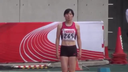 Shooting the women's track and field long jump ★ bloomers!