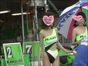 昔の激レアサーキットお宝ハイレグレースクイーン美尻美脚美人映像