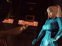 [3D Club] A blonde busty combatant who fell into a meat urinal with a thick in the distorted shape of an alien [Video]