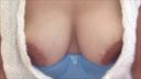 "Moza-no" Colossal breasts huge nipple mother and clothed cowgirl in the dressing cowgirl position! & Slender busty beautiful wife and clitoris are shown seriously and masturbation appreciation after fingering! "06 minutes 21 seconds"