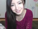 【Live Chat】Cute gal masturbates publicly! !!