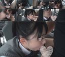 [♥ in an outdoor car] [Exposure] GET a very beautiful girl amateur uniform girl ♥ in Tokyo is quite a cute child's exposure Finally ♪ mouth semen mouth